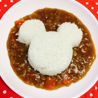 子供が喜ぶミッキーカレー☆